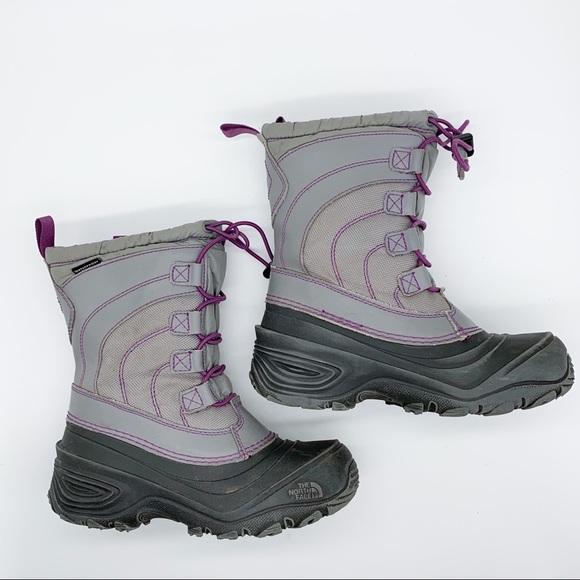 north face girls winter boots